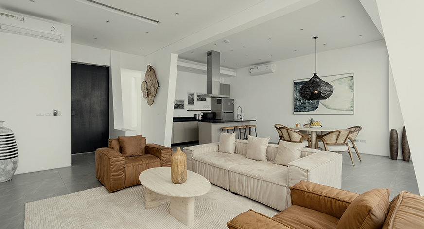 Veyla - Sea Villa - Spacious living area