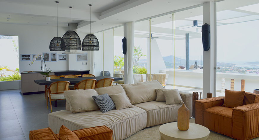 Veyla - Sea Villa - Spacious living area