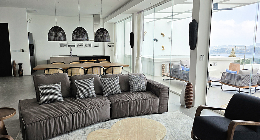 Veyla - Sea Villa - Spacious living area