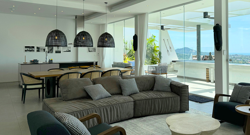 Veyla - Sea Villa - Spacious living area